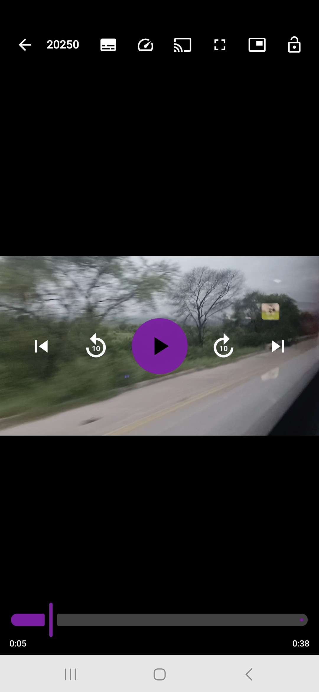 XiPlayer video player controls